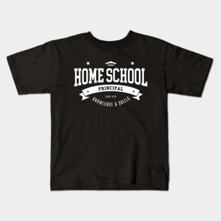Home School Principal Kids T-Shirt